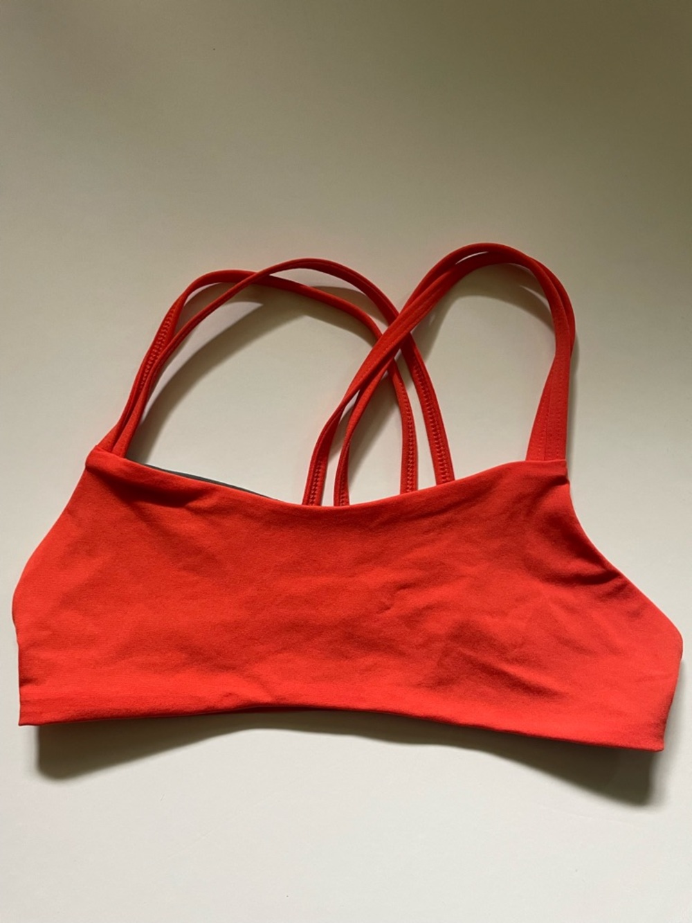 Jolyn Fendrick Orange Bikini Top